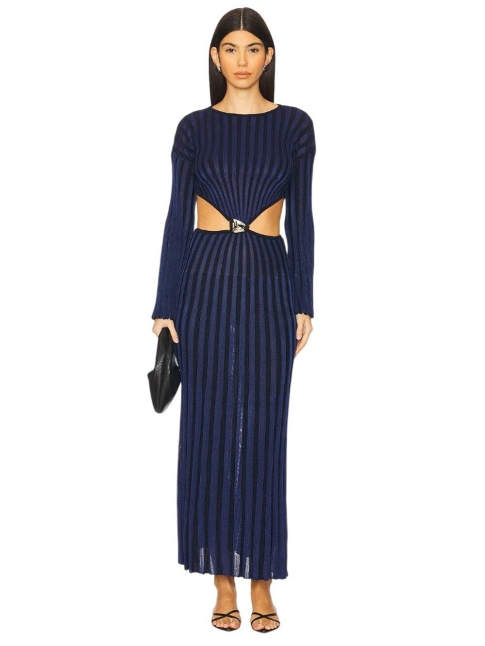 Baobab Bentley Dress in Noche Estrellada XSmall New Womens Knit Maxi Gown